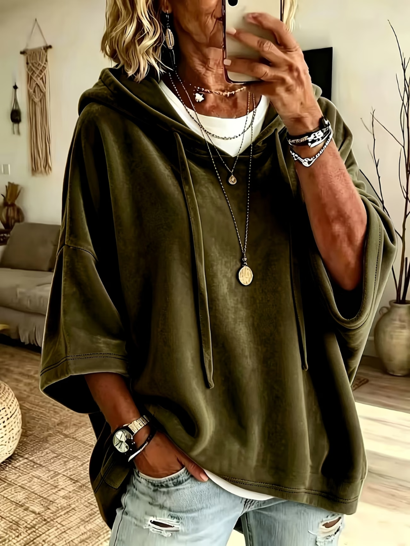 Noemi | Luxe Velor Oversized Hoodie