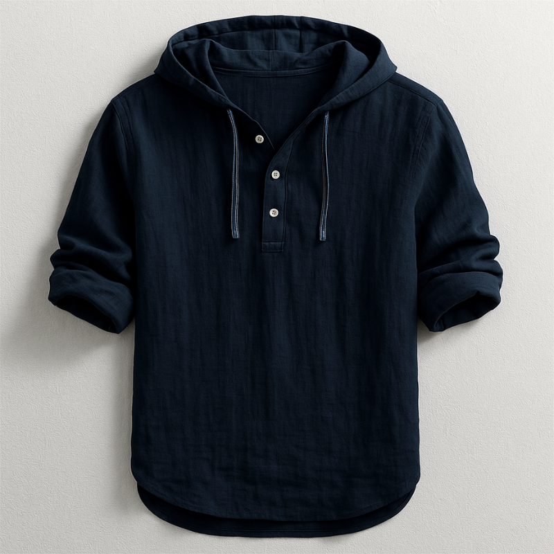 DUVAL PARIS™ | CHEMISE DE LUXE AVEC CAPUCHE
