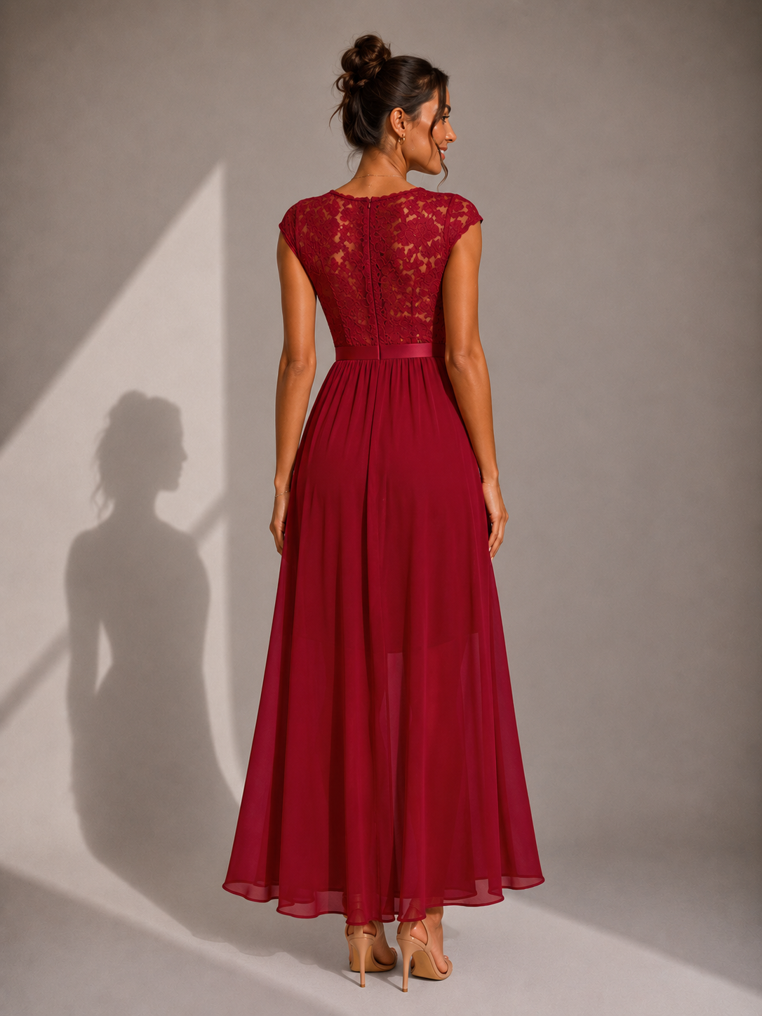 Fern | Lace Bodice Maxi Dress