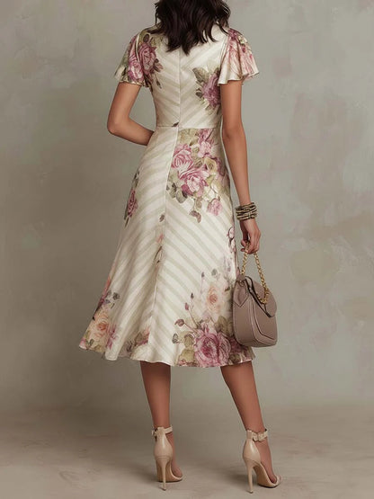 Freya | Pleated Midi Dress
