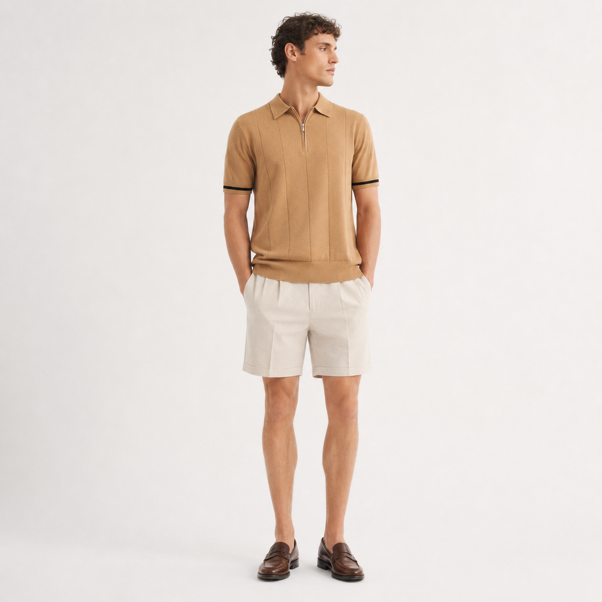 Torino Quarter-Zip Polo