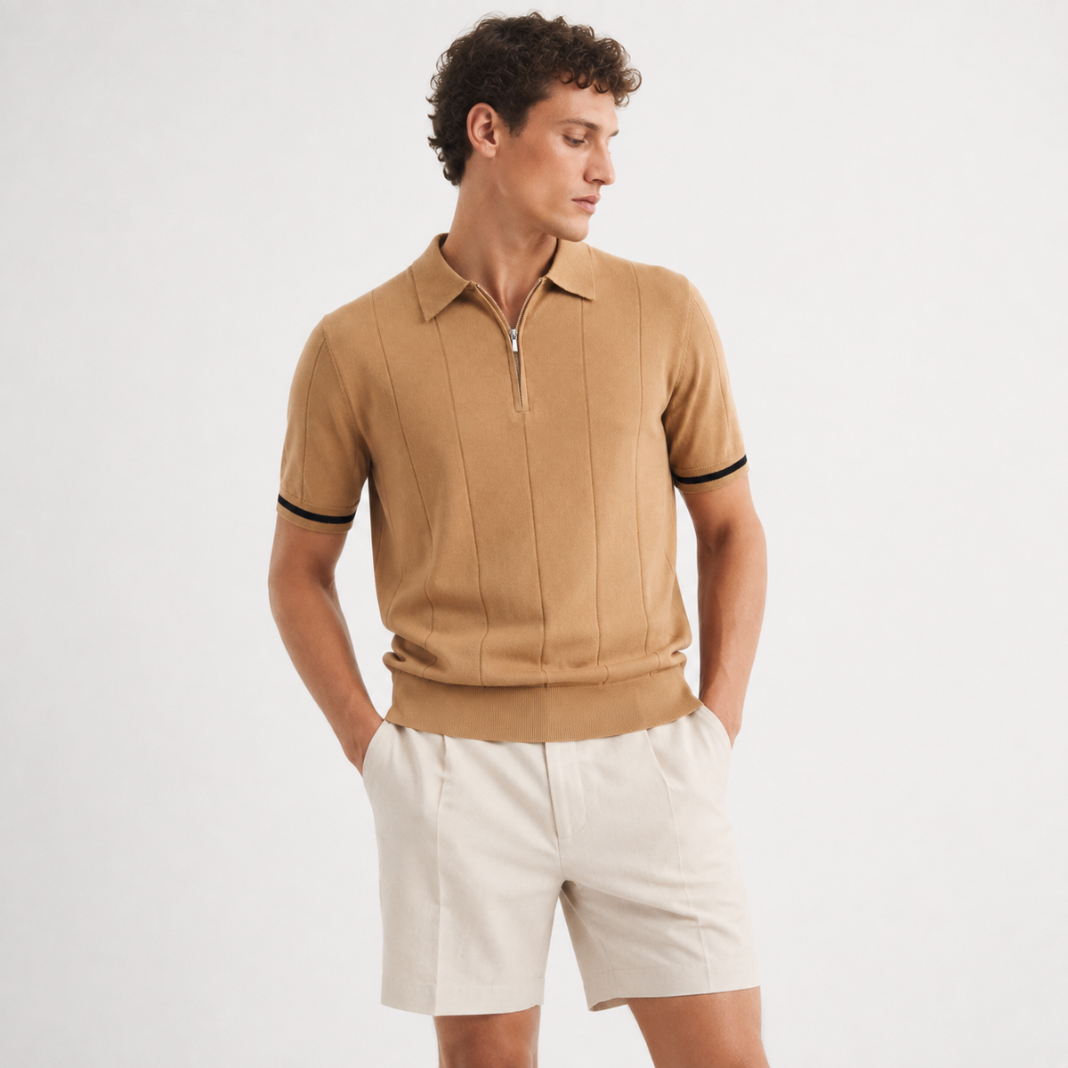 Torino Quarter-Zip Polo