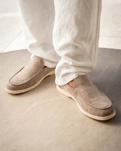 Old Money Suede Loafers - Old Money