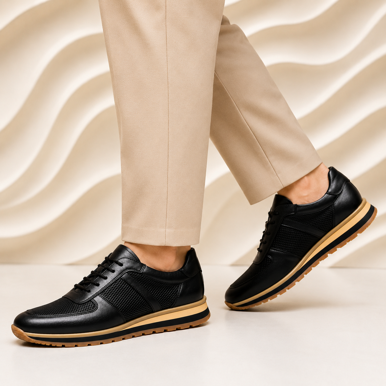 Marciano Cowhide Leather Sneakers