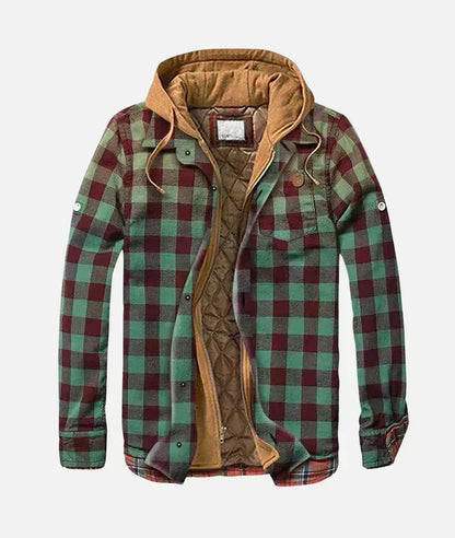 Varel | Checkered Patchwork Jacket