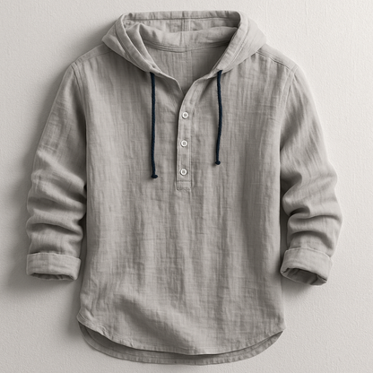 DUVAL PARIS™ | CHEMISE DE LUXE AVEC CAPUCHE