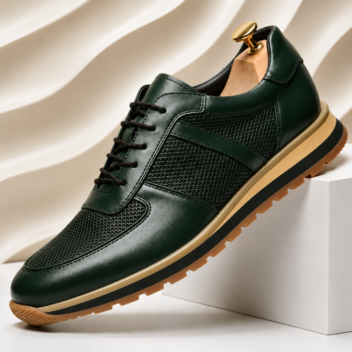 Marciano Cowhide Leather Sneakers