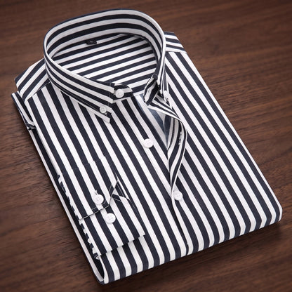 Rothwell Stripe Button Shirt