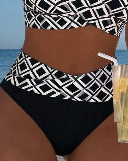 Marlene™ | Two-Piece Elegant Diamond Bikini