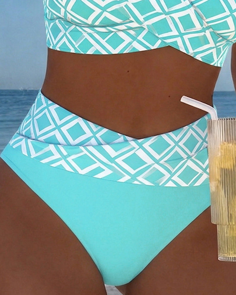 Marlene™ | Two-Piece Elegant Diamond Bikini