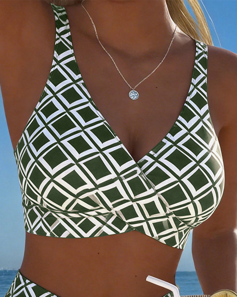 Marlene™ | Two-Piece Elegant Diamond Bikini