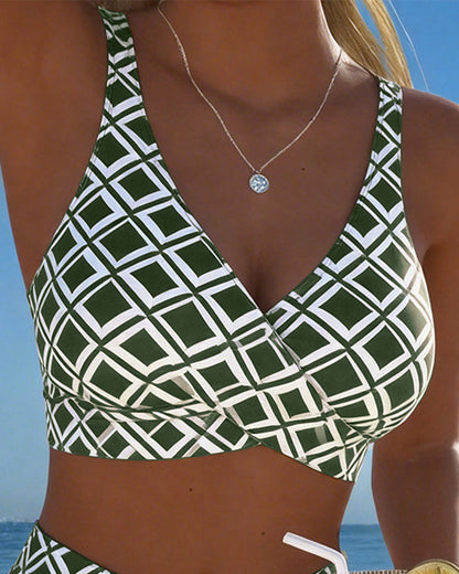Marlene™ | Two-Piece Elegant Diamond Bikini