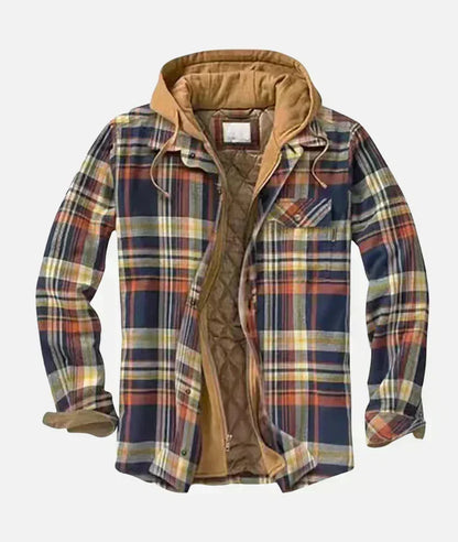 Varel | Checkered Patchwork Jacket