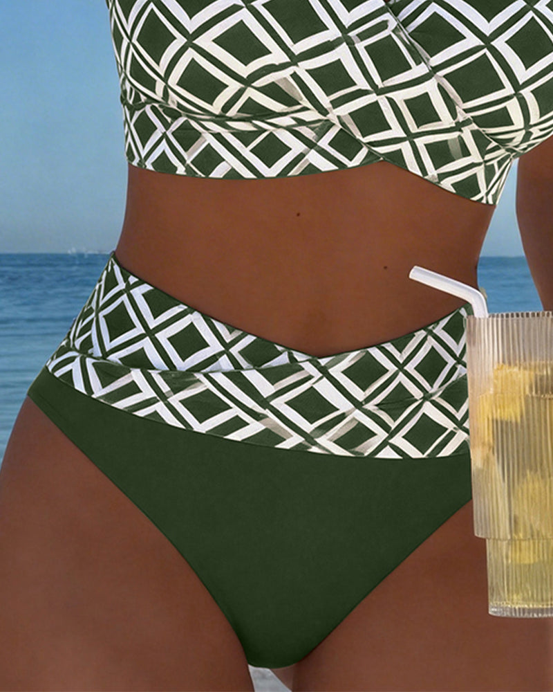 Marlene™ | Two-Piece Elegant Diamond Bikini