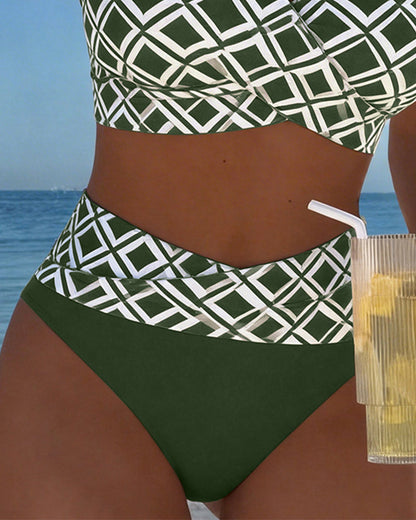 Marlene™ | Two-Piece Elegant Diamond Bikini