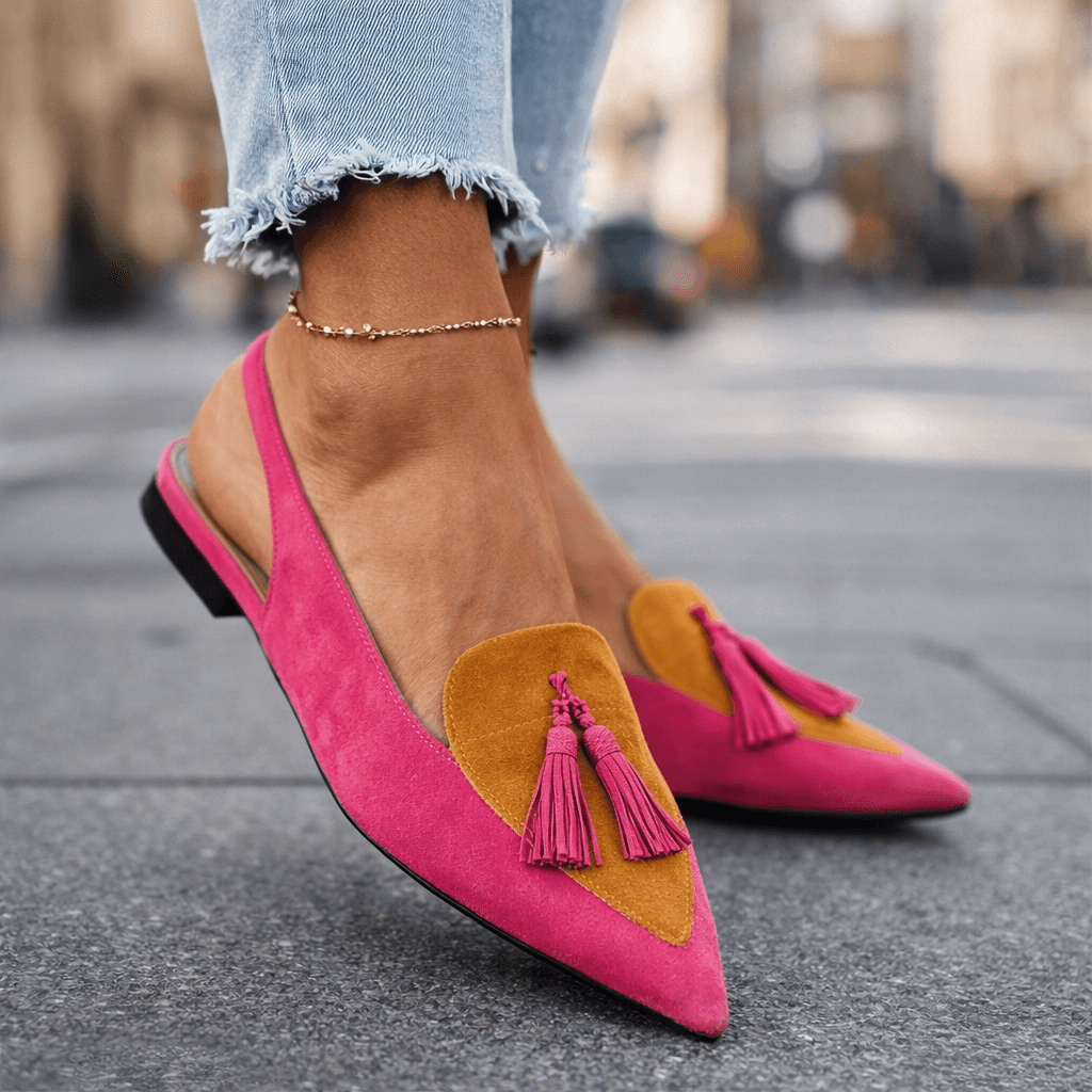 Eliza | Handmade Sandals with Straps and Tassels