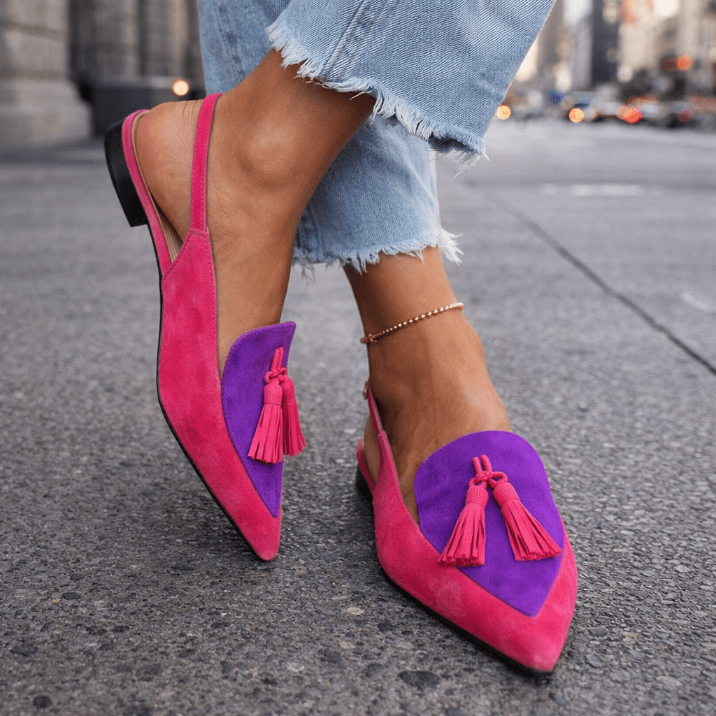 Eliza | Handmade Sandals with Straps and Tassels