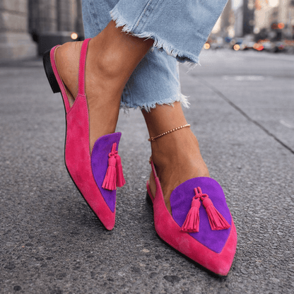 Eliza | Handmade Sandals with Straps and Tassels