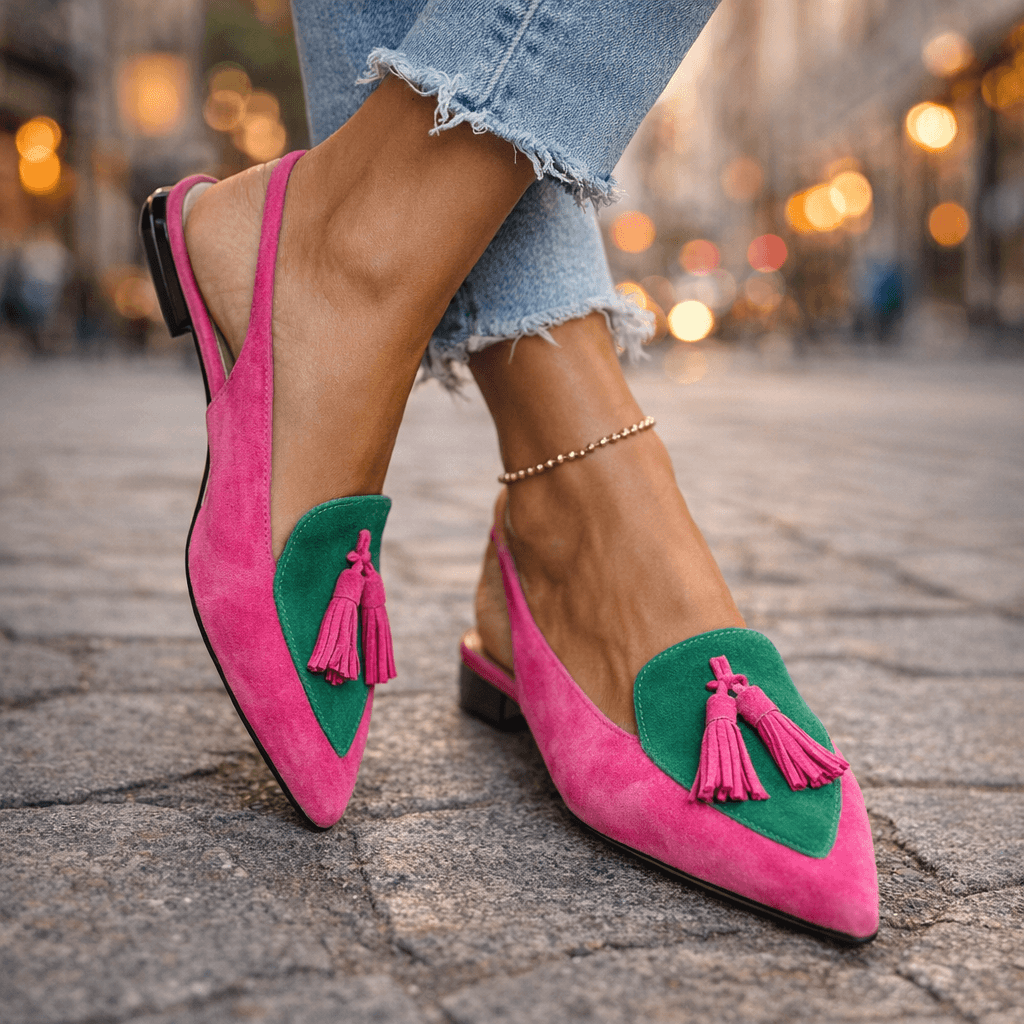 Eliza | Handmade Sandals with Straps and Tassels