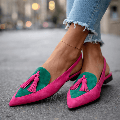 Eliza | Handmade Sandals with Straps and Tassels