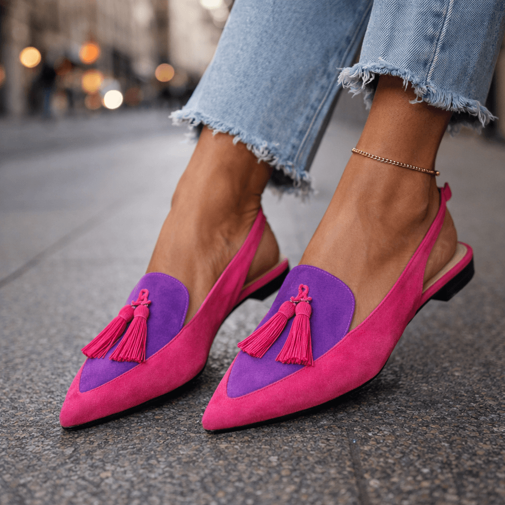 Eliza | Handmade Sandals with Straps and Tassels