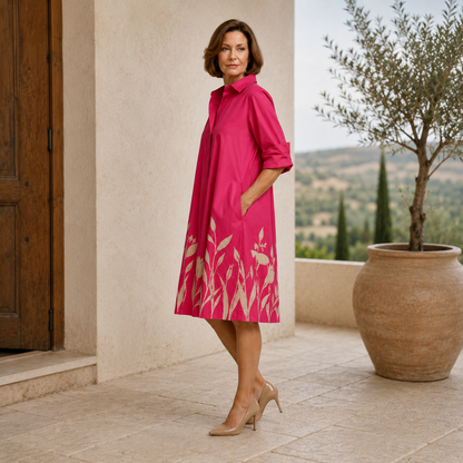 Rowena | Flowy Midi Dress