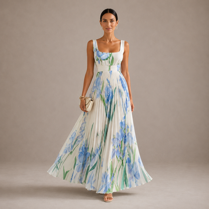 Cleodora | Floral Maxi Dress