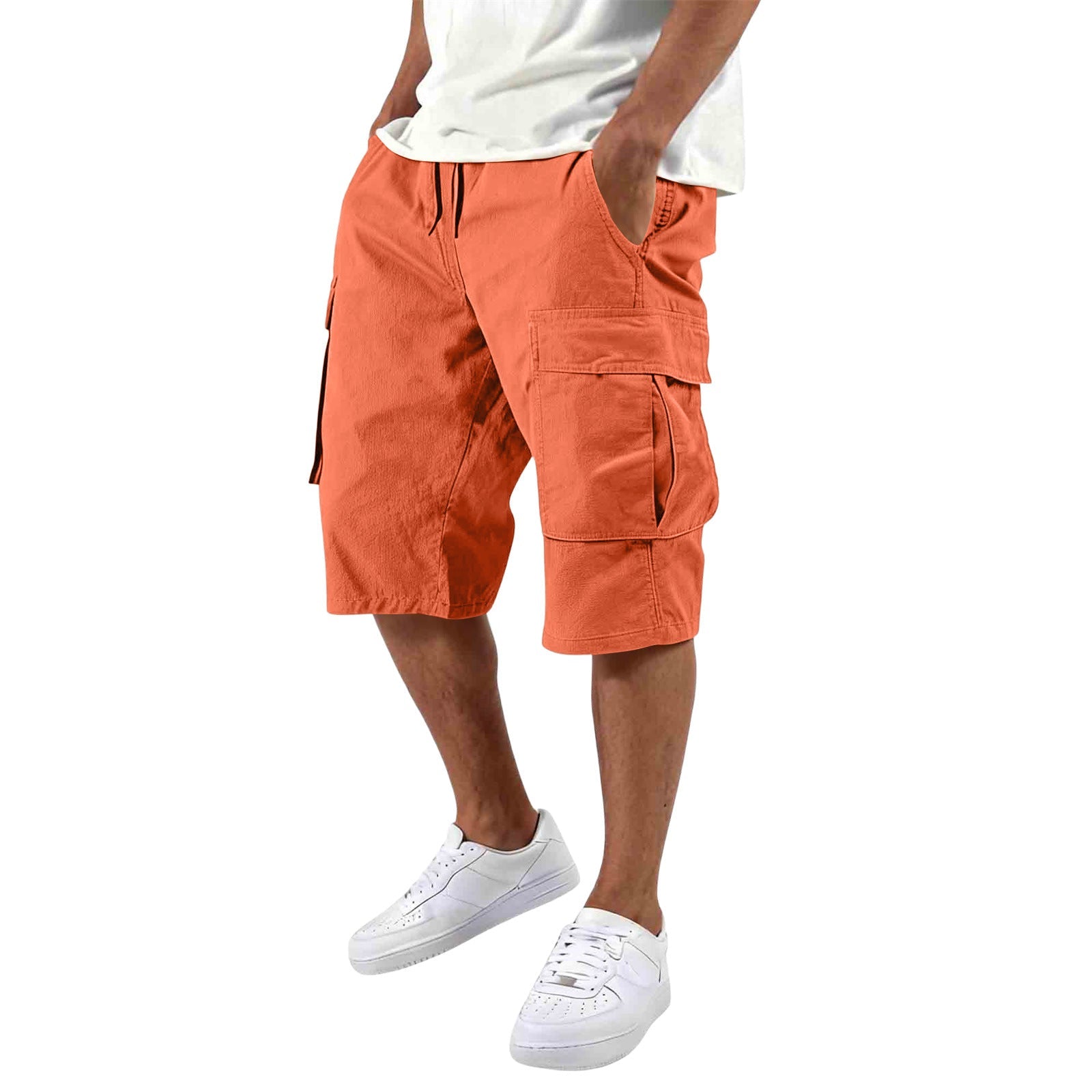 Men’s Multi-Pocket Cargo Shorts