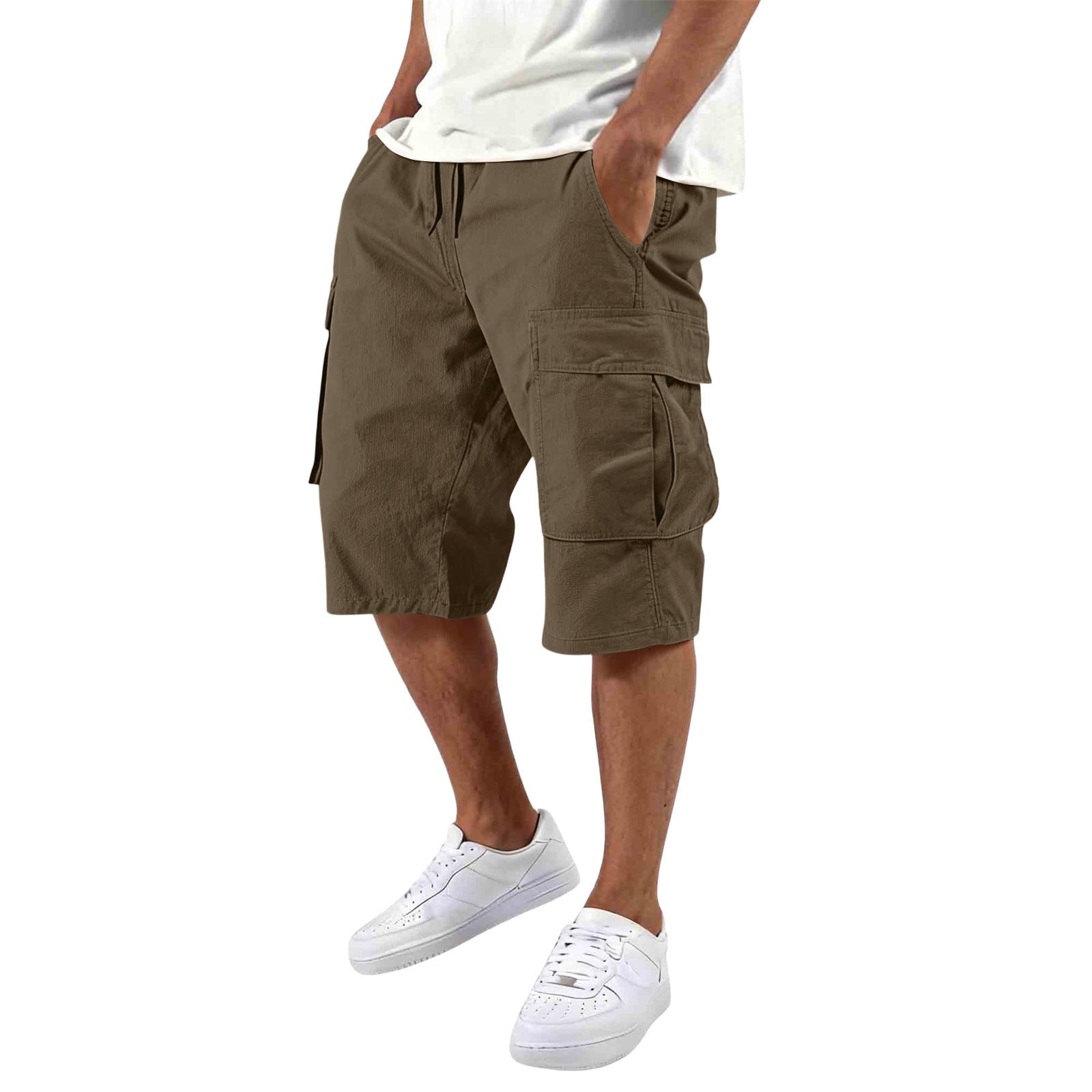 Men’s Multi-Pocket Cargo Shorts