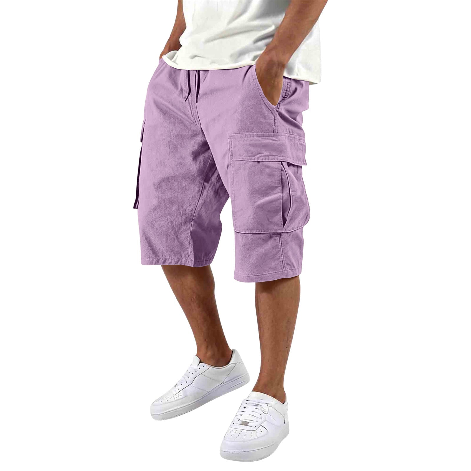 Men’s Multi-Pocket Cargo Shorts