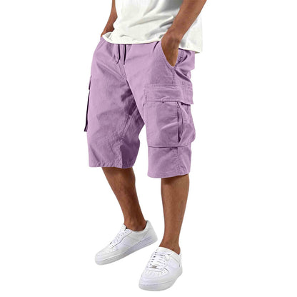 Men’s Multi-Pocket Cargo Shorts