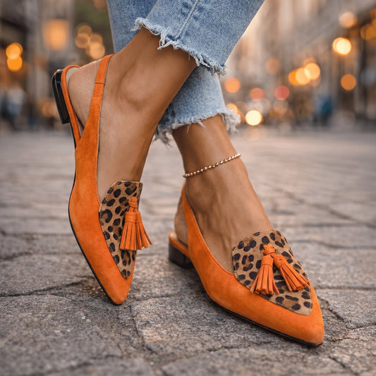 Eliza | Handmade Sandals with Straps and Tassels