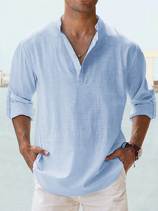 Mason™ | Breathable Linen Shirt