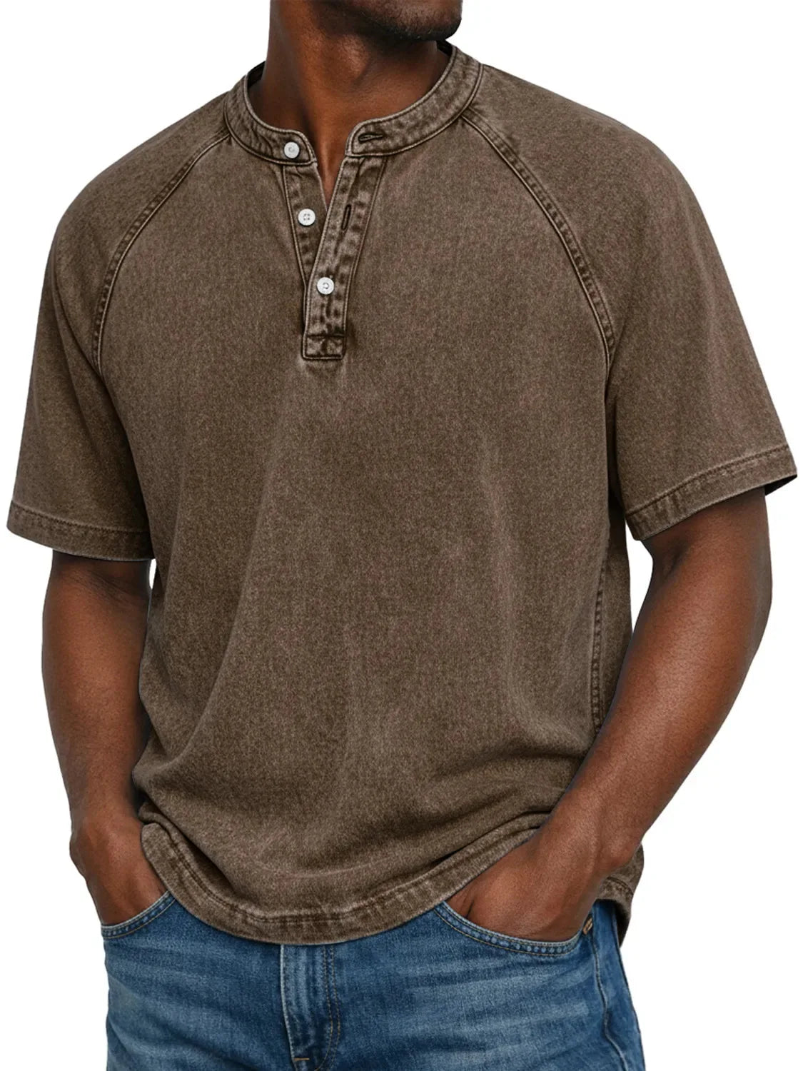 Cazel | Men's Vintage Henley Shirt