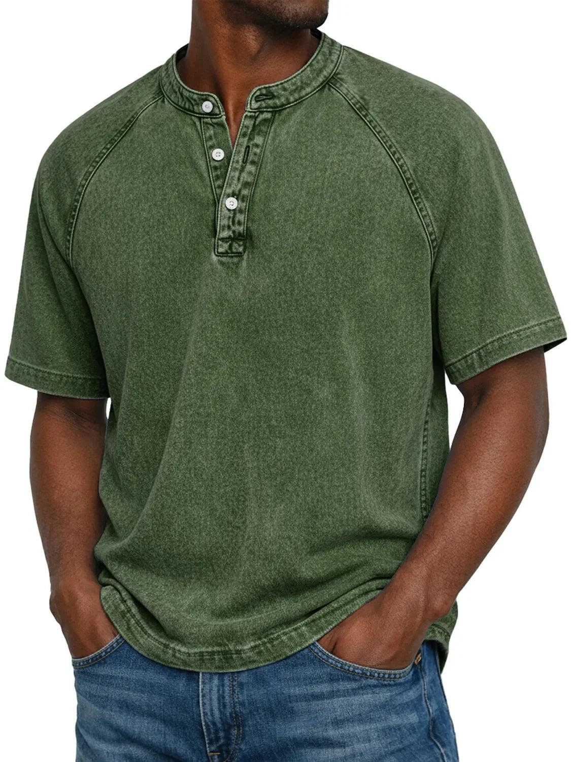 Cazel | Men's Vintage Henley Shirt