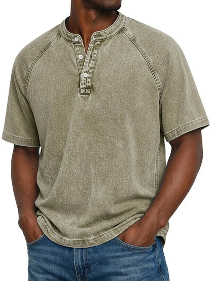Cazel | Men's Vintage Henley Shirt