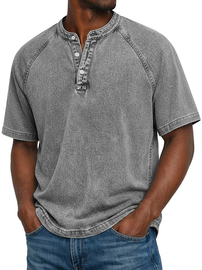 Cazel | Men's Vintage Henley Shirt