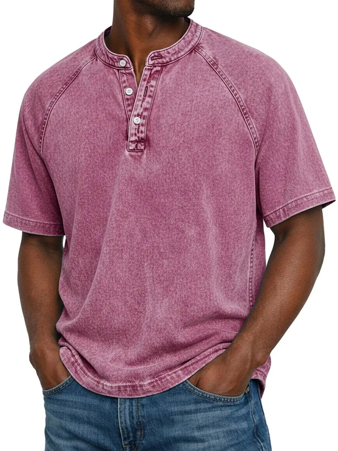 Cazel | Men's Vintage Henley Shirt