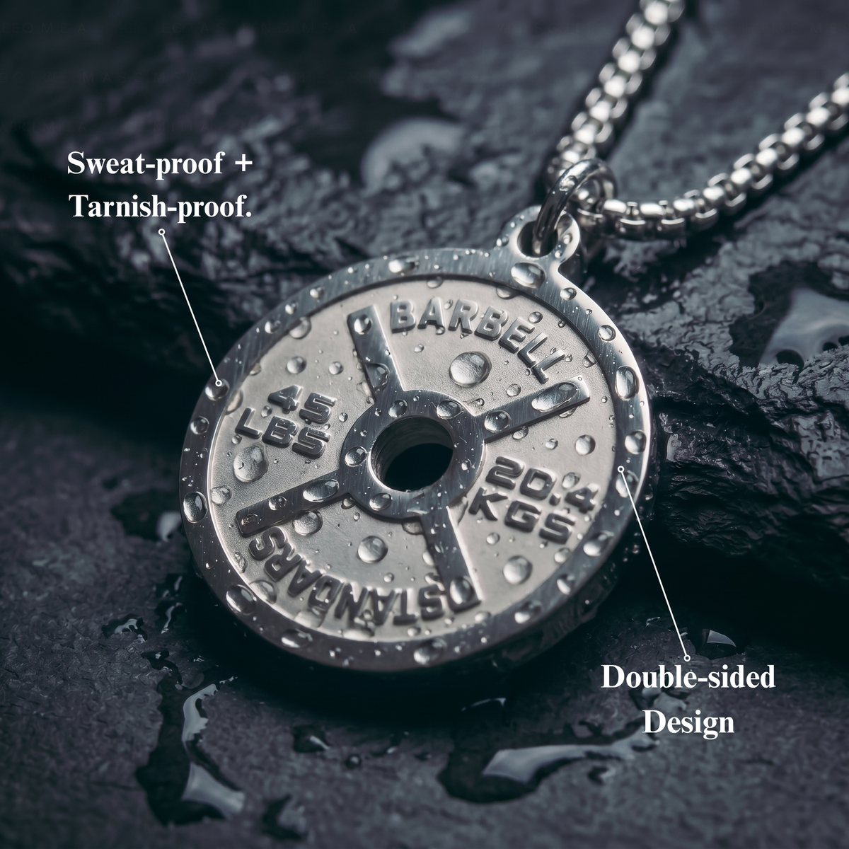 Classic Weight Plate Necklace