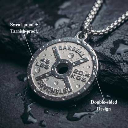 Classic Weight Plate Necklace
