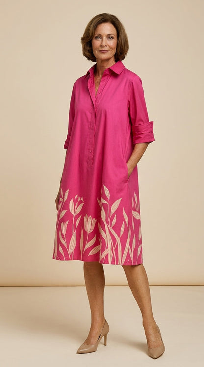 Rowena | Flowy Midi Dress
