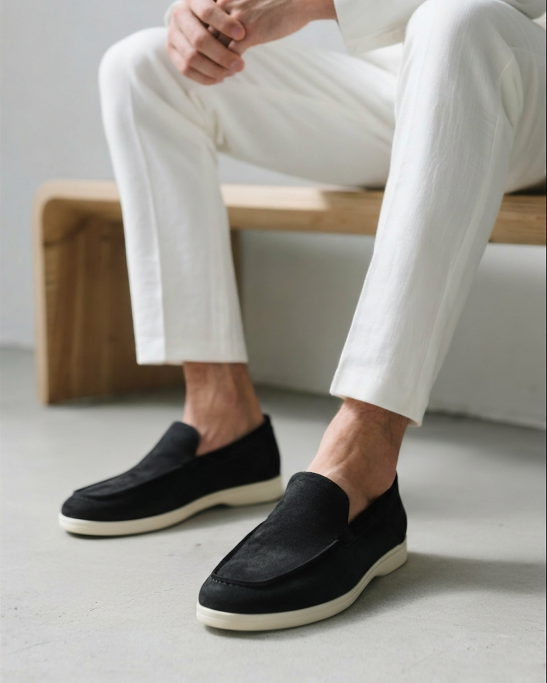 Old Money Suede Loafers - Old Money