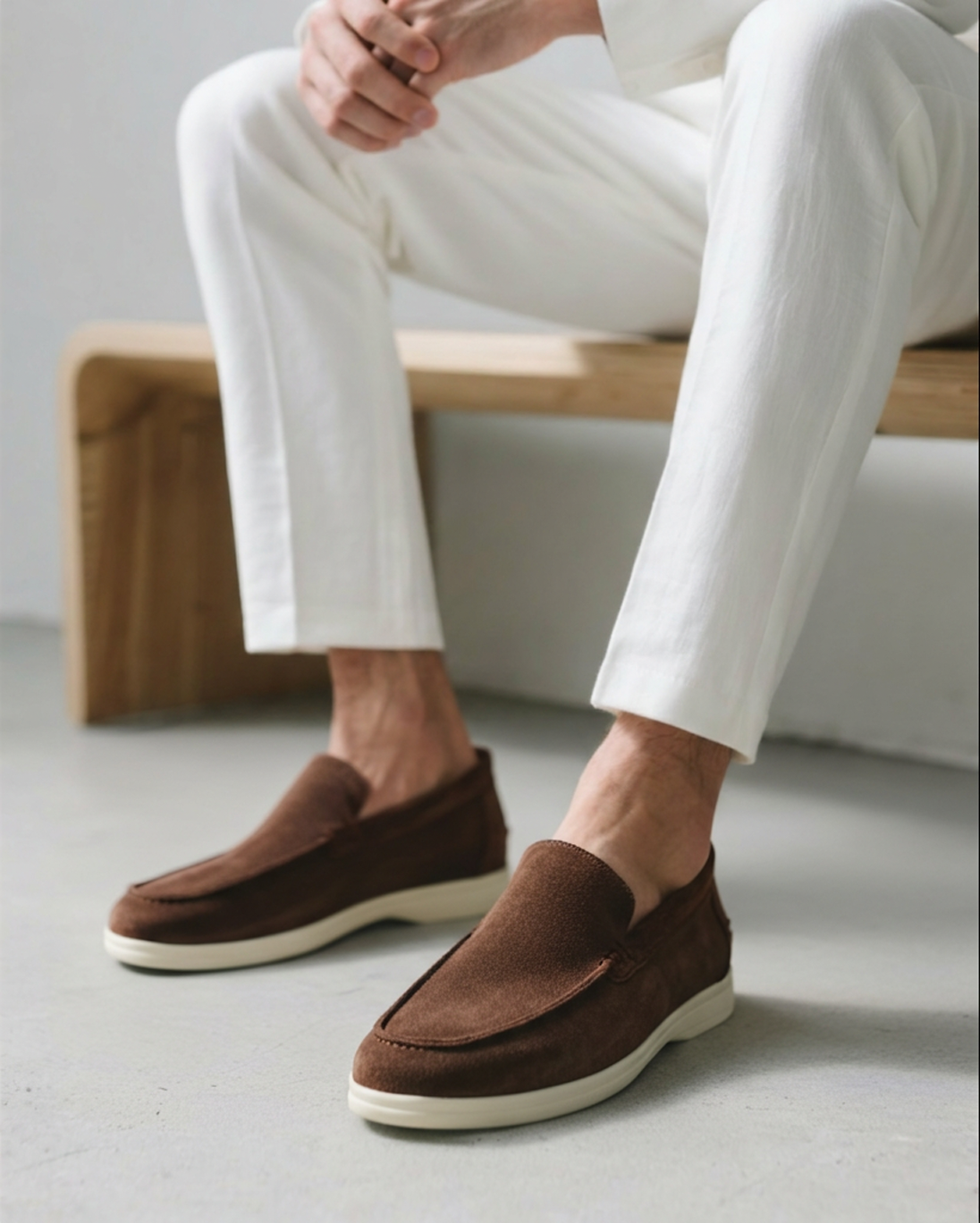 Old Money Suede Loafers - Old Money