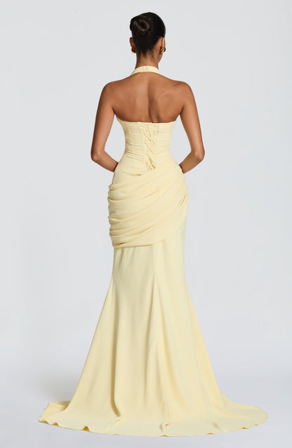 Halter Backless Summer Maxi Dress