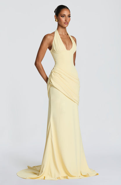 Halter Backless Summer Maxi Dress
