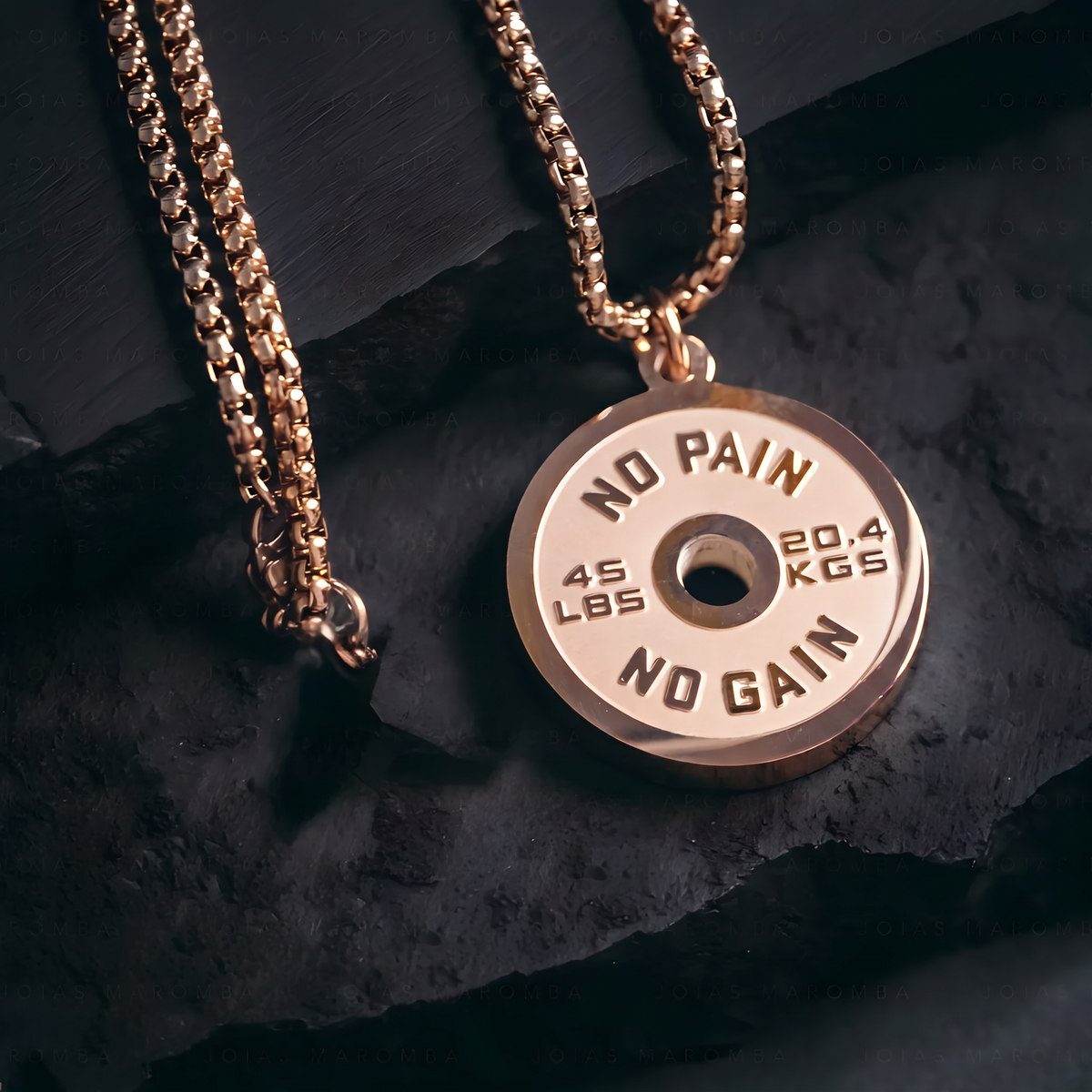 Classic Weight Plate Necklace