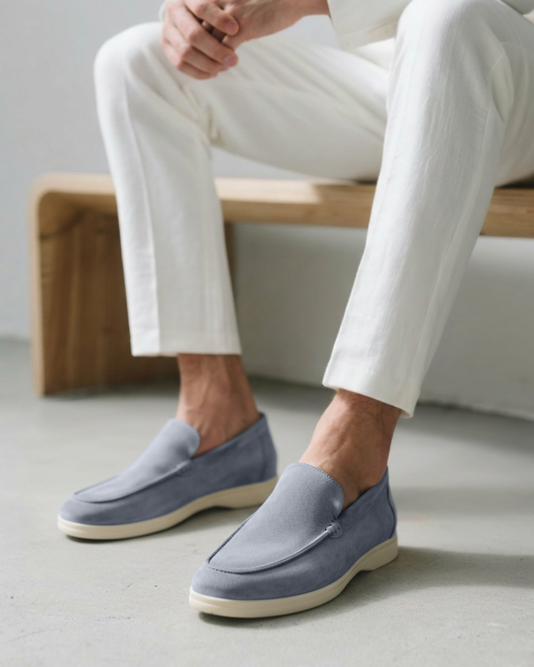 Old Money Suede Loafers - Old Money