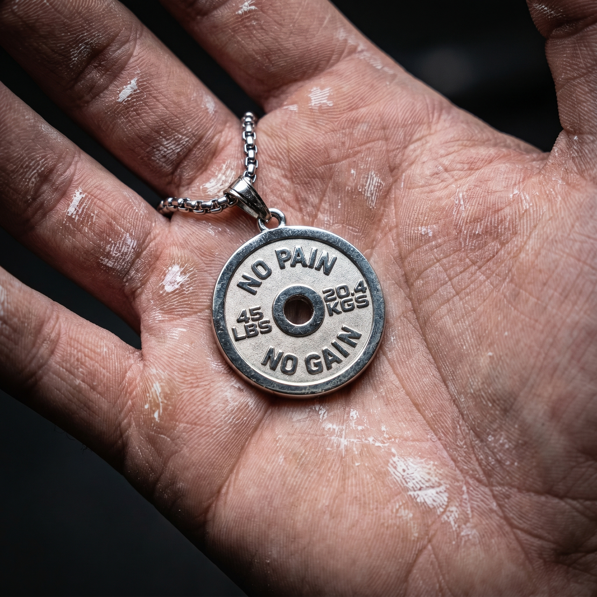 Classic Weight Plate Necklace