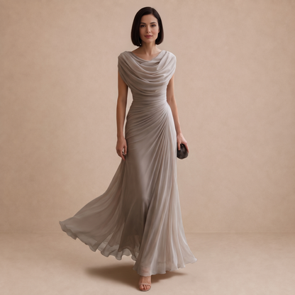 Jenna | Draped Maxi Dress