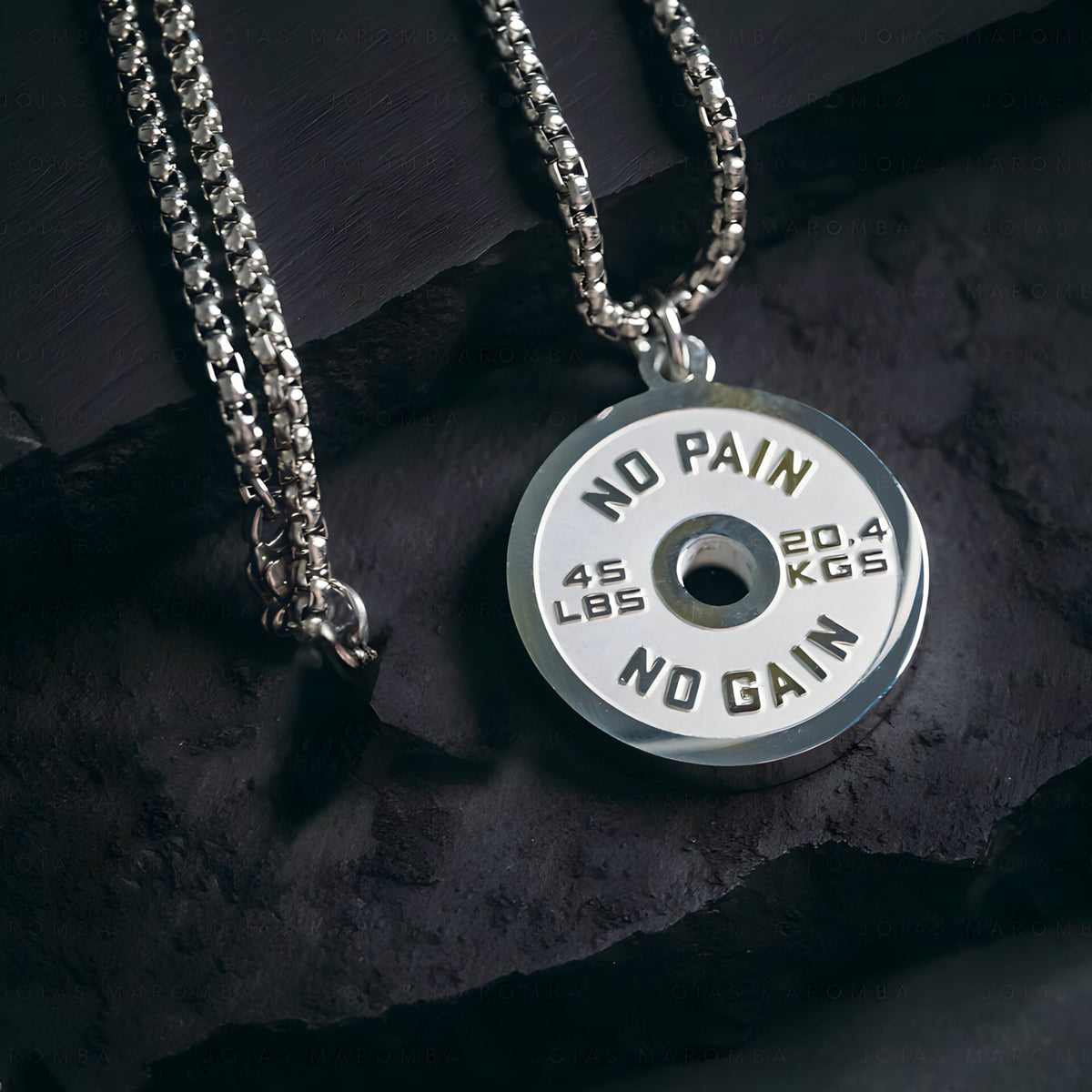 Classic Weight Plate Necklace